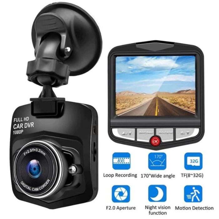 Câmera Veicular Full HD com Visão Noturna