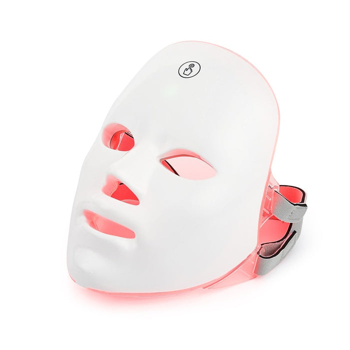 Máscara Facial LED Recarregável para Cuidados Faciais