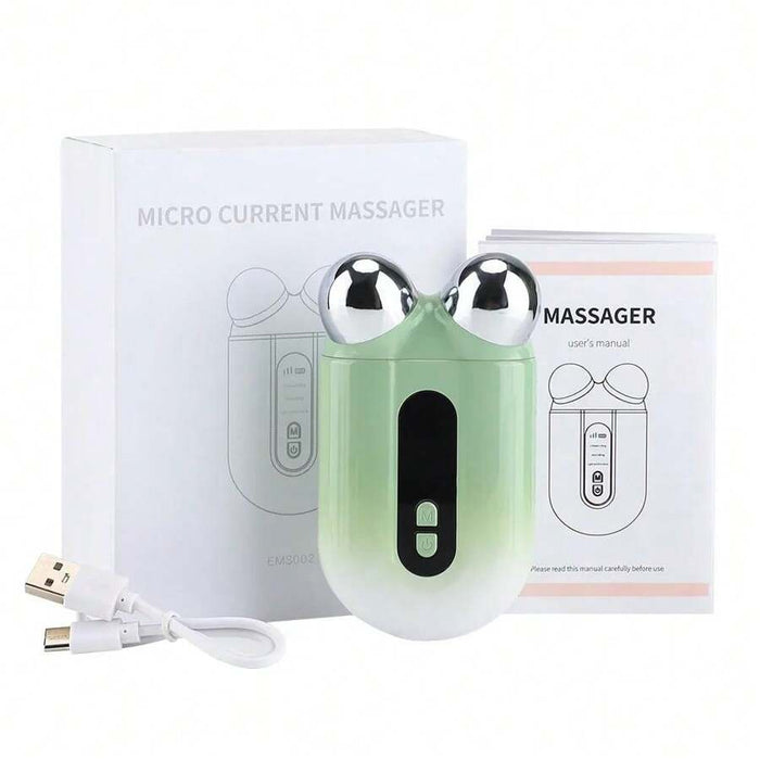 Massageador Facial de Microcorrente com Vibração